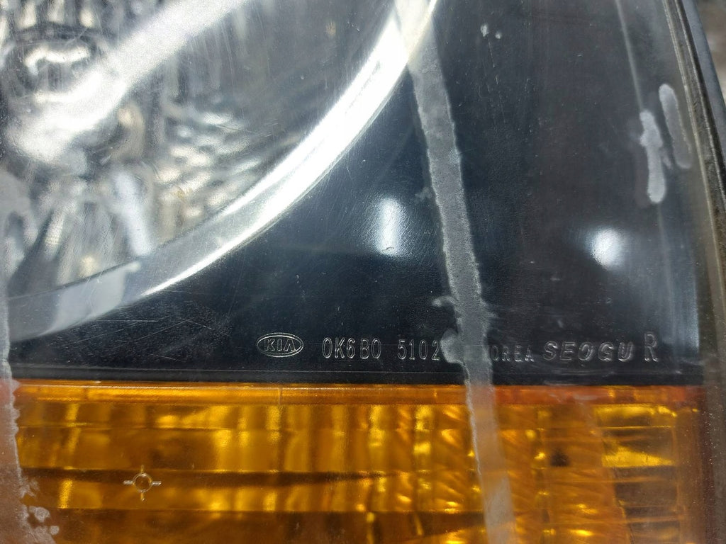 Frontscheinwerfer Kia Bongo 0K6B051020 Ein Stück (Rechts oder Links) Headlight