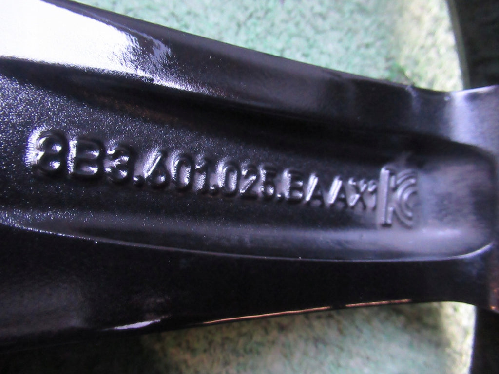1x Alufelge 19 Zoll 8.5" 5x112 46ET Glanz Schwarz 8B3601025BA Audi A5 Rim Wheel FEL4452417299zv