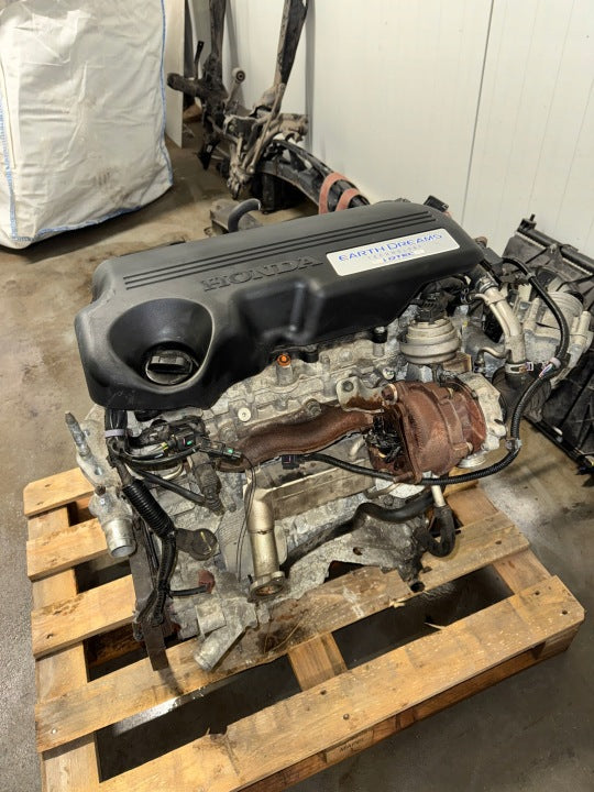 Motor Honda Hr-V Hrv N16A3 1.6 120PS 88kW 110TKm Diesel Engine Komplett MOT7989558828qr