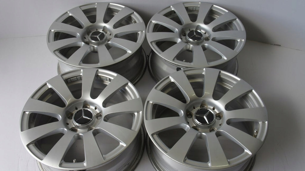 4x Alufelge 16 Zoll 7.0" 5x112 38ET A2124010002 Mercedes-Benz Rim Wheel