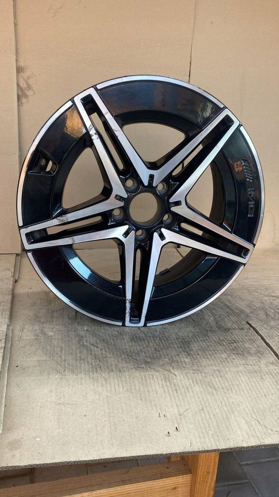 1x Alufelge 18 Zoll 8.5" 5x112 52ET Glanz Schwarz A2064011800 Mercedes-Benz W206 FEL3698748949nb