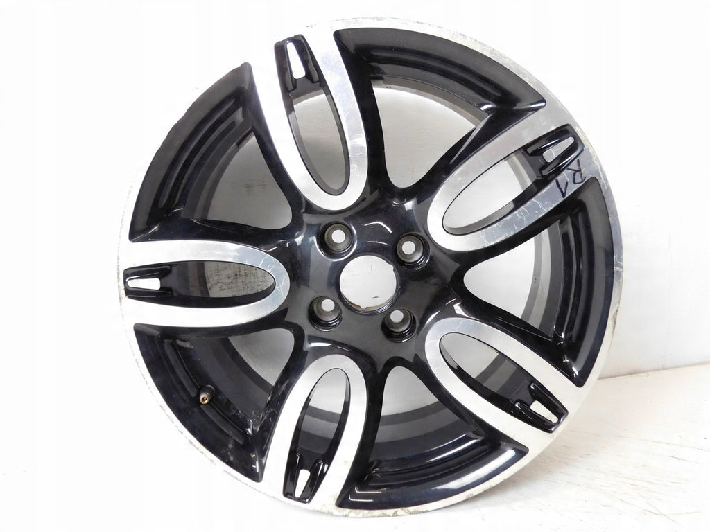 1x Alufelge 17 Zoll 7.0" 4x100 55ET Glanz Graphit 403009833 Renault Rim Wheel