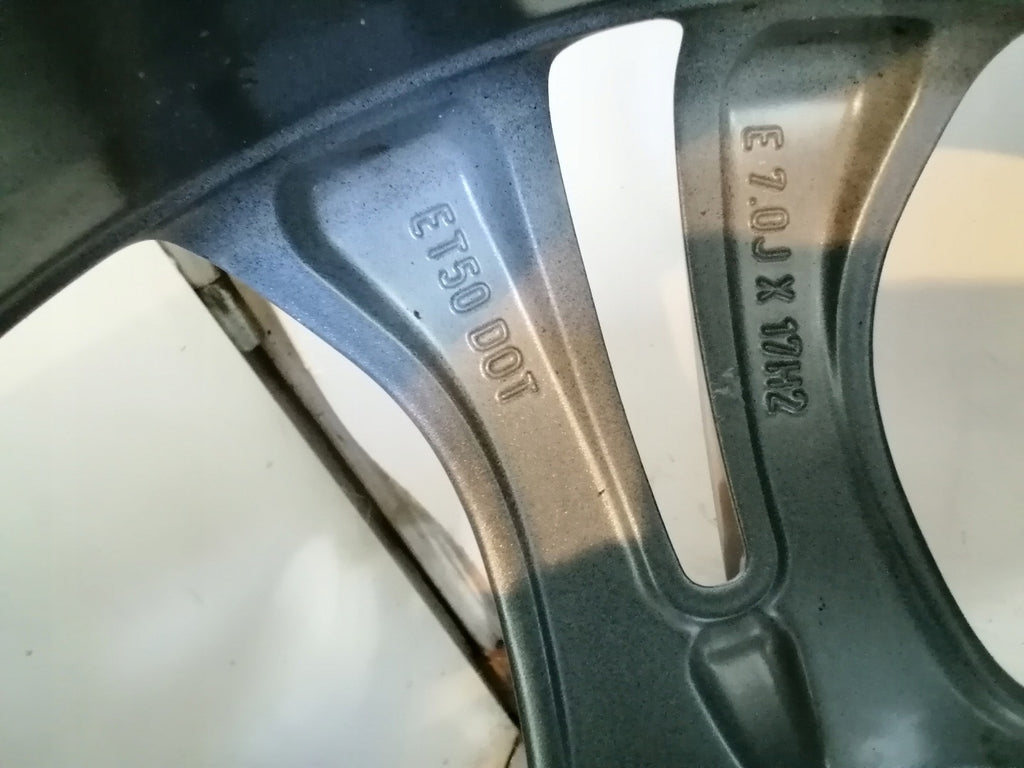 1x Alufelge 17 Zoll 7.0" 5x108 50ET Graphit JX7C-F1A Ford Focus Rim Wheel FEL1522330694ty