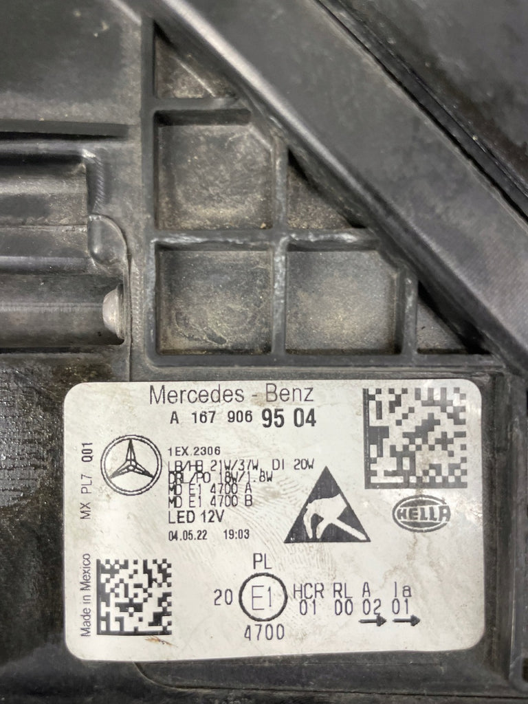 Frontscheinwerfer Mercedes-Benz Gle A1679069504 260102691R LED Rechts oder Links