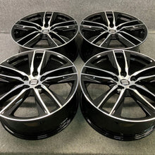Load image into Gallery viewer, 4x Alufelge 19 Zoll 8.0" 5x112 50ET Glanz Schwarz 5F0601025AC Seat Leon FEL1856940530ie