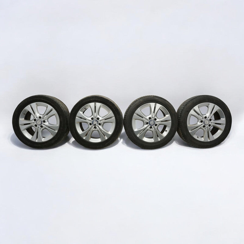 4x Alufelge 17 Zoll 7.0" 5x112 A2054014300 Mercedes-Benz W205 Rim Wheel