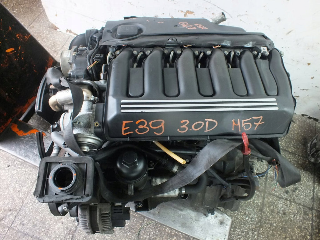 Motor BMW E39 M57 3.0 Diesel Engine Komplett