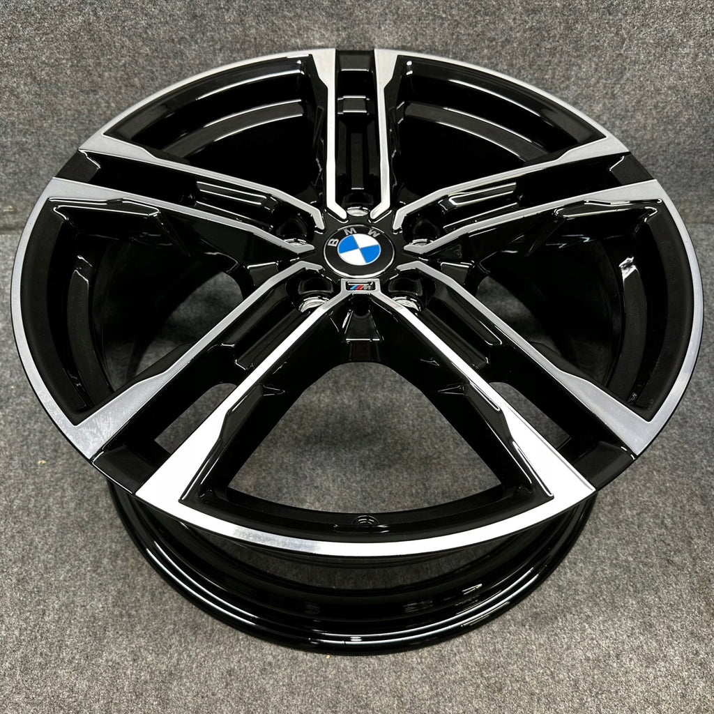 4x Alufelge 18 Zoll 8.0" 5x112 57ET Glanz Schwarz 8092352 BMW 2 F45 1 F40 F46 FEL1673599668si