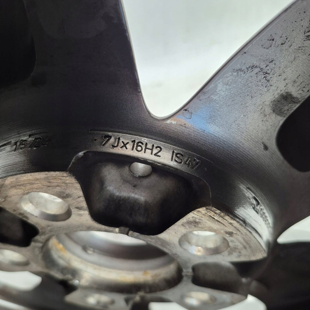 1x Alufelge 16 Zoll 6.0" 5x112 6897609 BMW 1 F40 Mini F56 F55 Rim Wheel FEL7816093896ko