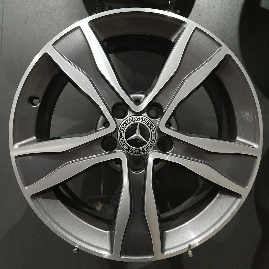 4x Alufelge 17 Zoll 7.0" 5x112 48 5ET A2054010800 Mercedes-Benz W205 W204 W246 FEL9556222719ii