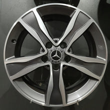 Laden Sie das Bild in den Galerie-Viewer, 4x Alufelge 17 Zoll 7.0" 5x112 48 5ET A2054010800 Mercedes-Benz W205 W204 W246 FEL9556222719ii