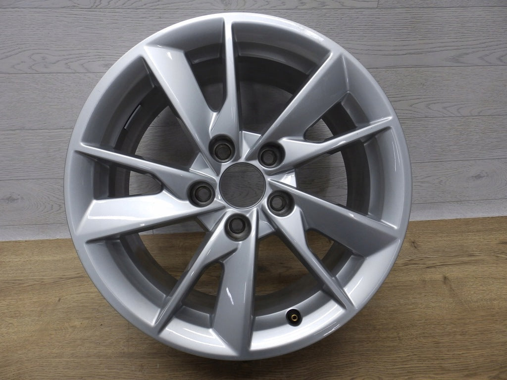 1x Alufelge 16 Zoll 7.0" 5x112 35ET Silber 8W0601025 Audi A4 B9 Rim Wheel FEL5699849248zp