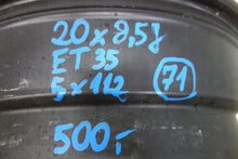 Load image into Gallery viewer, 1x Alufelge 20 Zoll 8.5" 5x112 35ET Schwarz Rim Wheel FEL1377866291bc