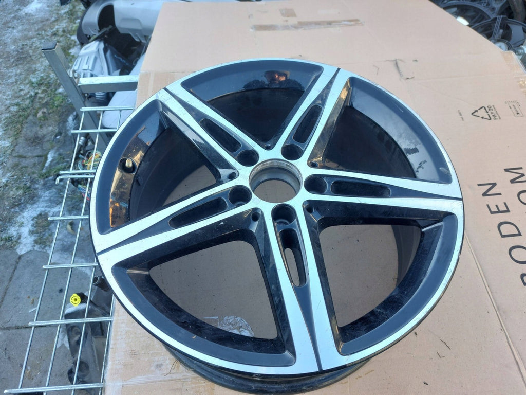 1x Alufelge 18 Zoll 7.5" 5x112 49ET Glanz Schwarz A1774010700 Mercedes-Benz FEL7040569277nw