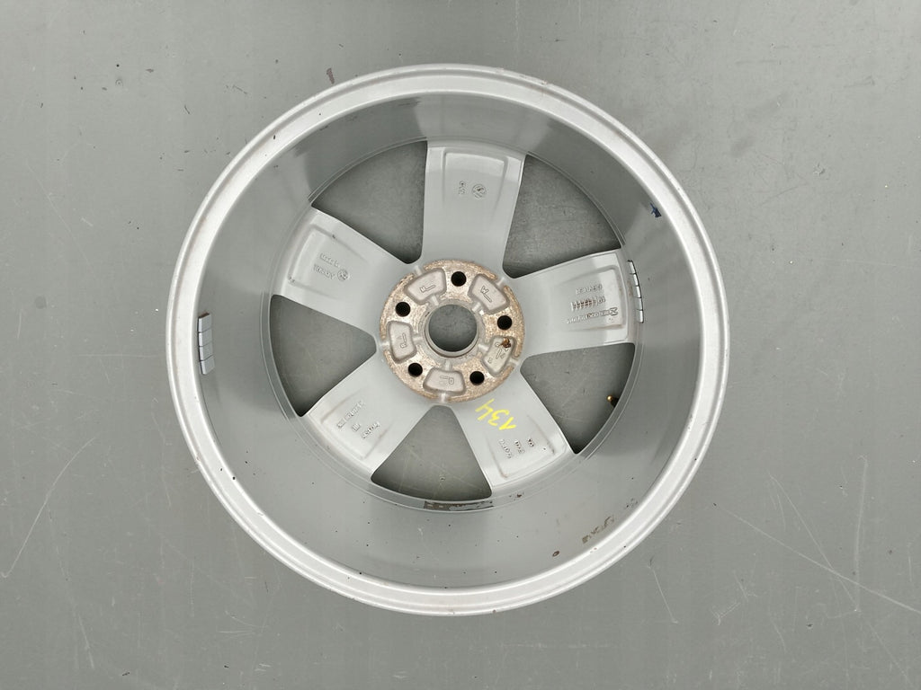 1x Alufelge 17 Zoll 6.5" 5x112 38ET Glanz Silber 3G0601025E VW Tiguan Rim Wheel FEL6978236393yw