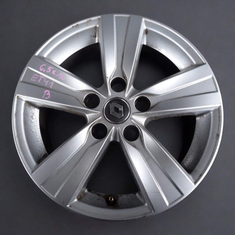 1x Alufelge 16 Zoll 6.5" 5x114.3 Renault Talisman Rim Wheel