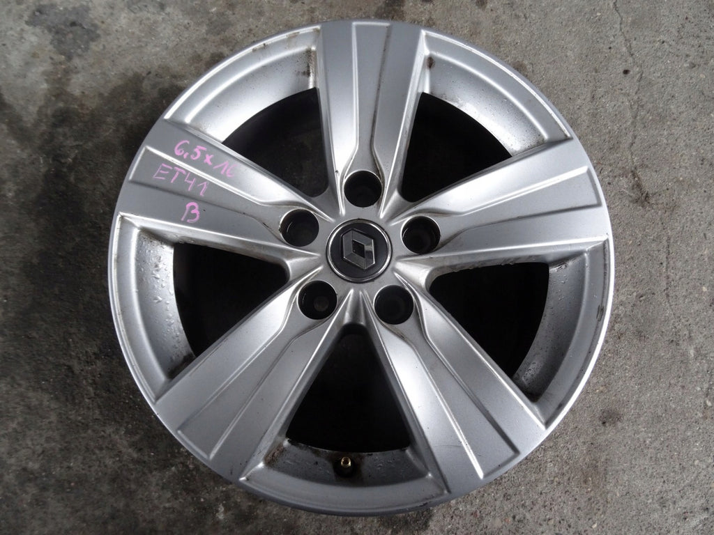 1x Alufelge 16 Zoll 6.5" 5x114.3 Renault Talisman Rim Wheel