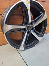 Laden Sie das Bild in den Galerie-Viewer, 1x Alufelge 19 Zoll 9.0" 5x112 52ET Glanz Schwarz 8S0601025T Audi Tt Rim Wheel FEL9722340108fl