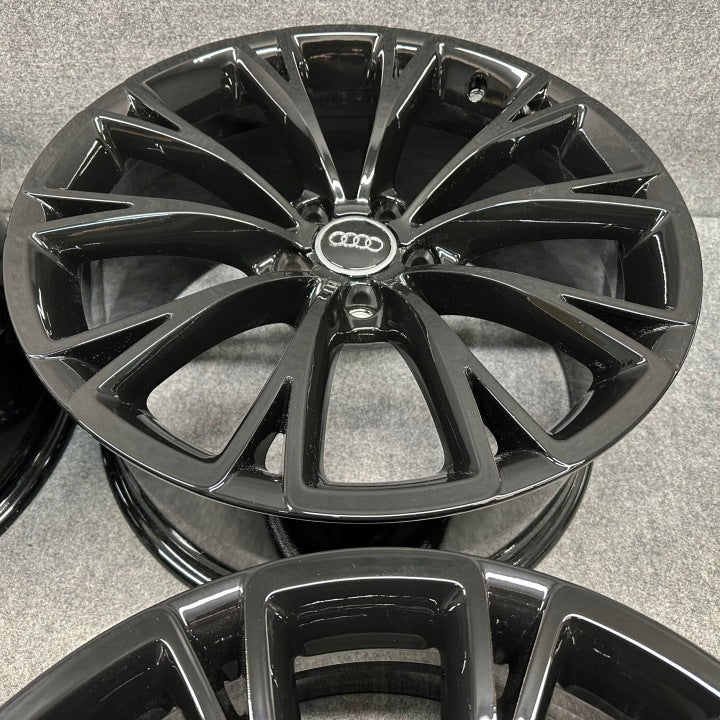 4x Alufelge 19 Zoll 9.0" 5x112 33ET Glanz Silber 4H0601025BG Audi A8 Rim Wheel FEL7774971663tp