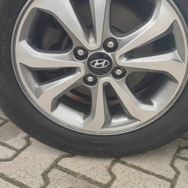 1x Alufelge 15 Zoll 6.0