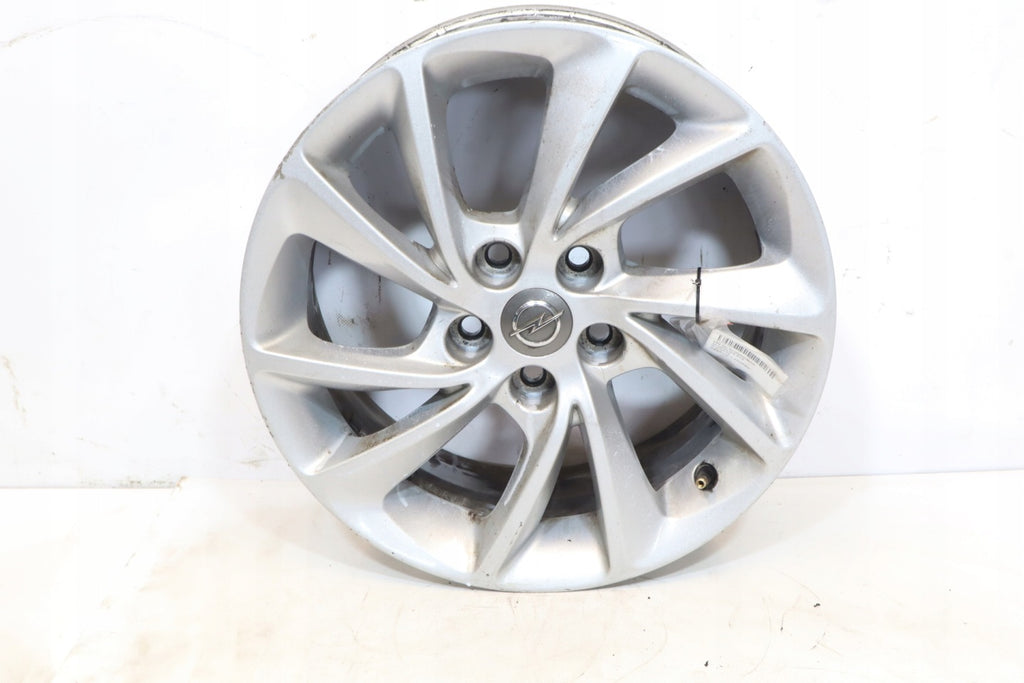 1x Alufelge 16 Zoll 7.0" 5x105 41ET Glanz Silber 39078765 Opel Astra K Rim Wheel FEL4729133375gy