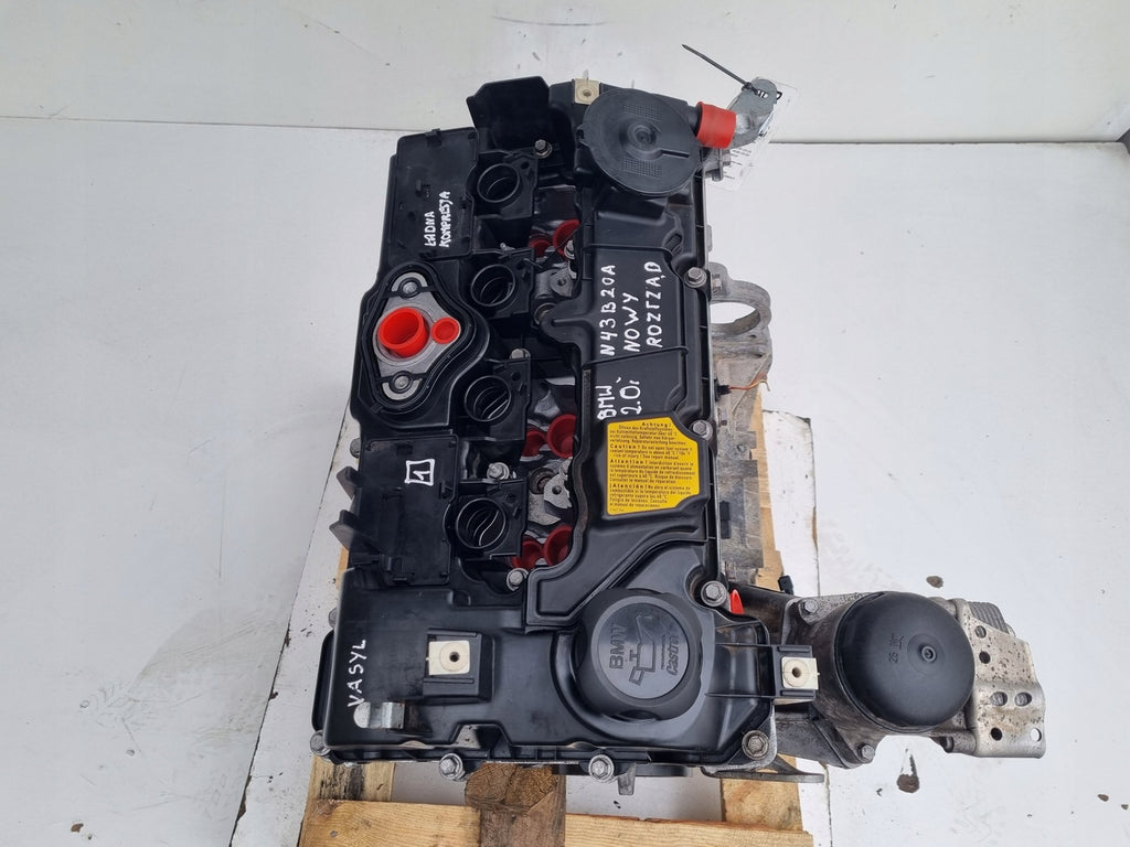 Motor BMW E60 E61 N43B20A 2.0 163PS 120kW 150TKm 2003 Benzin Engine Komplett