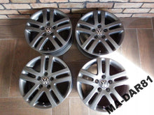 Load image into Gallery viewer, 4x Alufelge 16 Zoll 6.5" 5x112 50ET Glanz Silber VW Golf VII Touran Rim Wheel FEL9576845537ip