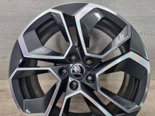 Laden Sie das Bild in den Galerie-Viewer, 4x Alufelge 19 Zoll 7.5" 5x112 48ET Matt Graphit 5E3601025 Skoda Octavia Iv FEL1884380331qe