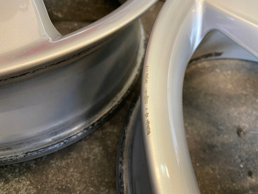 4x Alufelge 17 Zoll 6.0" 5x112 48ET Glanz Silber 8V0071497 Audi Rim Wheel FEL7021505375jc