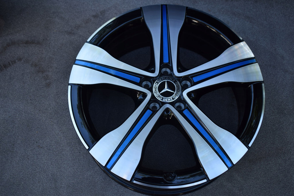 1x Alufelge 19 Zoll 7.5" 5x112 53 5ET A2434011500 Mercedes-Benz Eqa Amg FEL4493685824ty