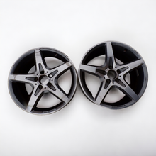 Load image into Gallery viewer, 1x Alufelge 18 Zoll 7.5&quot; 5x112 42ET A1724012602 Mercedes-Benz Slc Rim Wheel