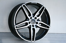Laden Sie das Bild in den Galerie-Viewer, 4x Alufelge 18 Zoll 7.5" 5x112 52ET Glanz Schwarz A2134012100 Mercedes-Benz Vito FEL5076521954xz