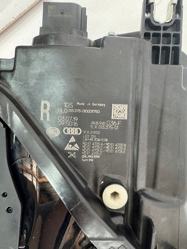 Frontscheinwerfer Audi A7 4K8941036F Full LED Rechts Scheinwerfer Headlight SCH6052313745tk