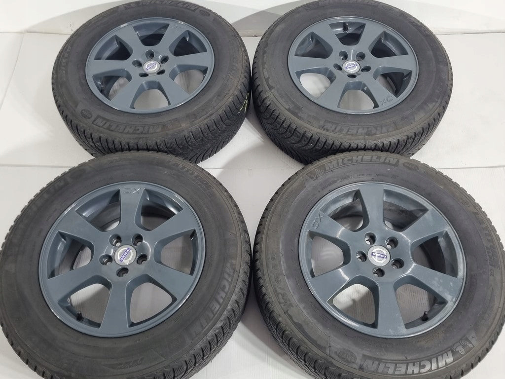 4x Alufelge 17 Zoll 7.5" 5x108 55ET Glanz Silber 30671480 Volvo I Rim Wheel FEL2525997401tx