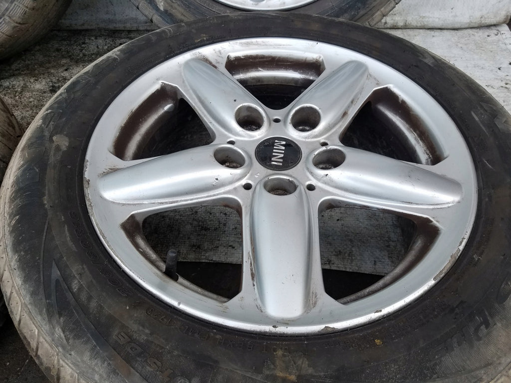 4x Alufelge 16 Zoll 6.5" 5x120 46ET 9803720 Mini Countryman R60 Rim Wheel