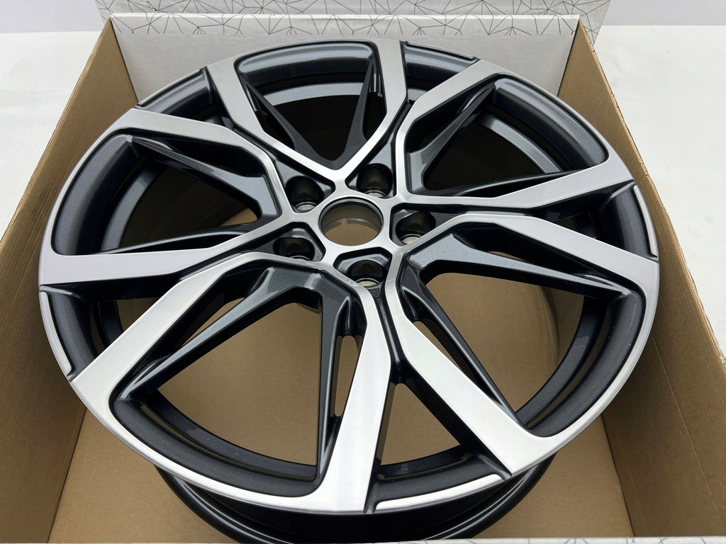 1x Alufelge 18 Zoll 7.0" 5x114.3 6020019895 Alpine A110 Rim Wheel