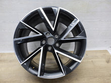 Laden Sie das Bild in den Galerie-Viewer, 1x Alufelge 19 Zoll 8.0&quot; 5x112 45ET Glanz Schwarz 57A601025R Skoda Karoq