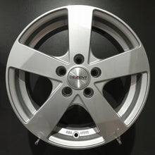 Load image into Gallery viewer, 4x Alufelge 15 Zoll 6.0" 5x105 39ET Glanz Silber KBA49292 Chevrolet Cruze Astra FEL8655482797fd