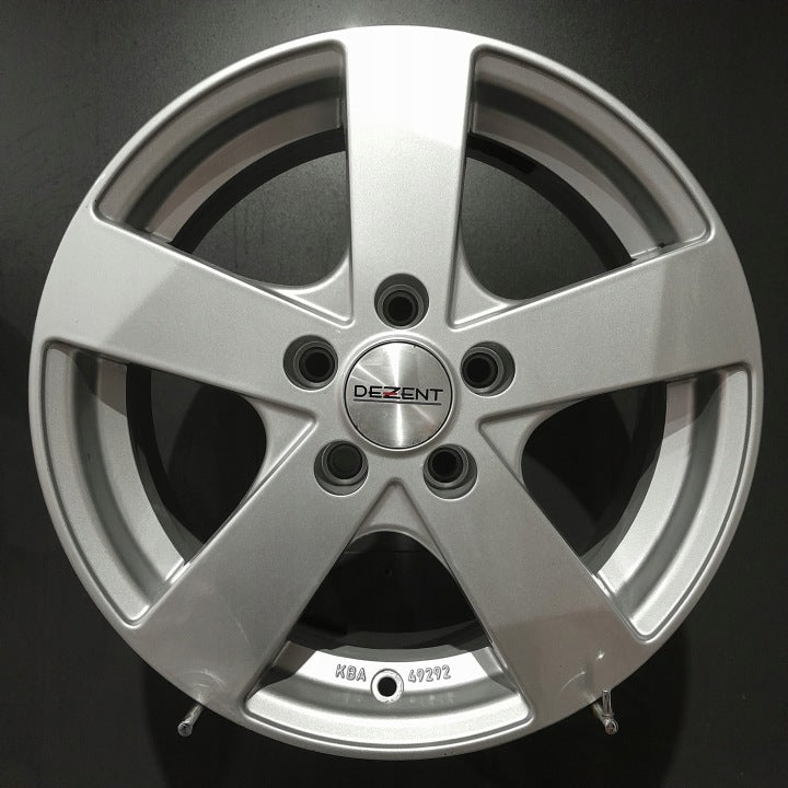 4x Alufelge 15 Zoll 6.0" 5x105 39ET Glanz Silber KBA49292 Chevrolet Cruze Astra FEL8655482797fd