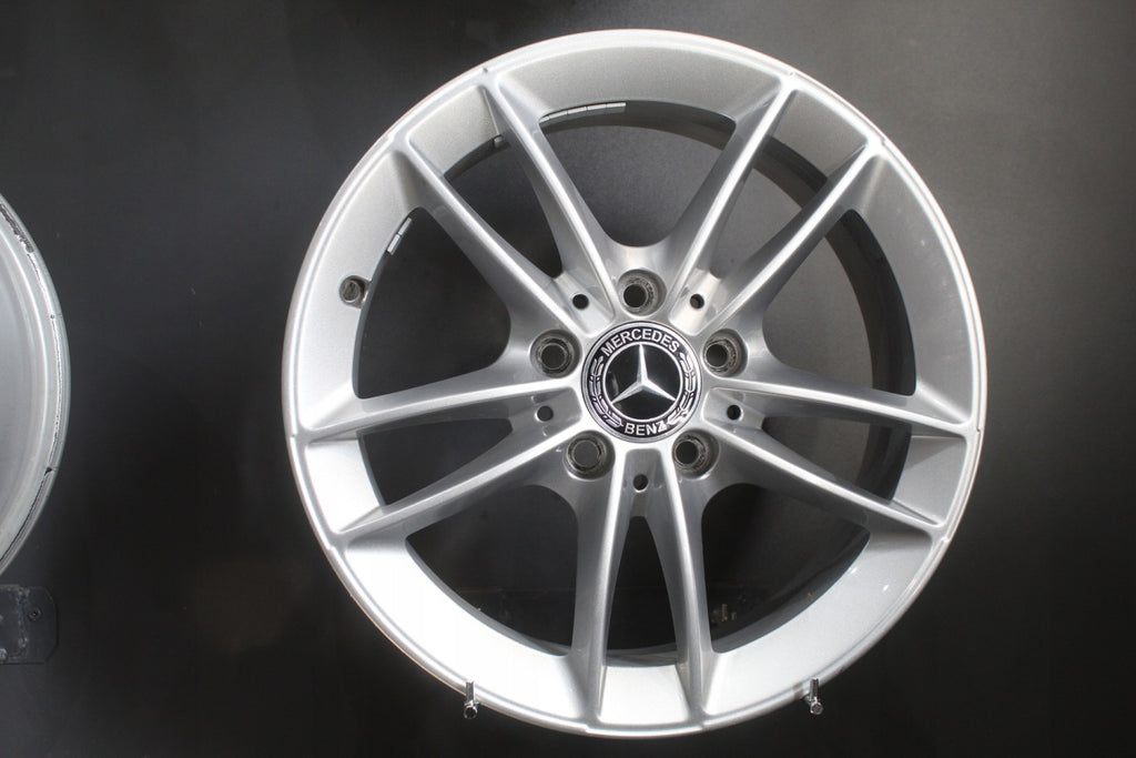 4x Alufelge 16 Zoll 6.5" 5x112 44ET A1774010100 Mercedes-Benz W176 Rim Wheel FEL9003211453mp