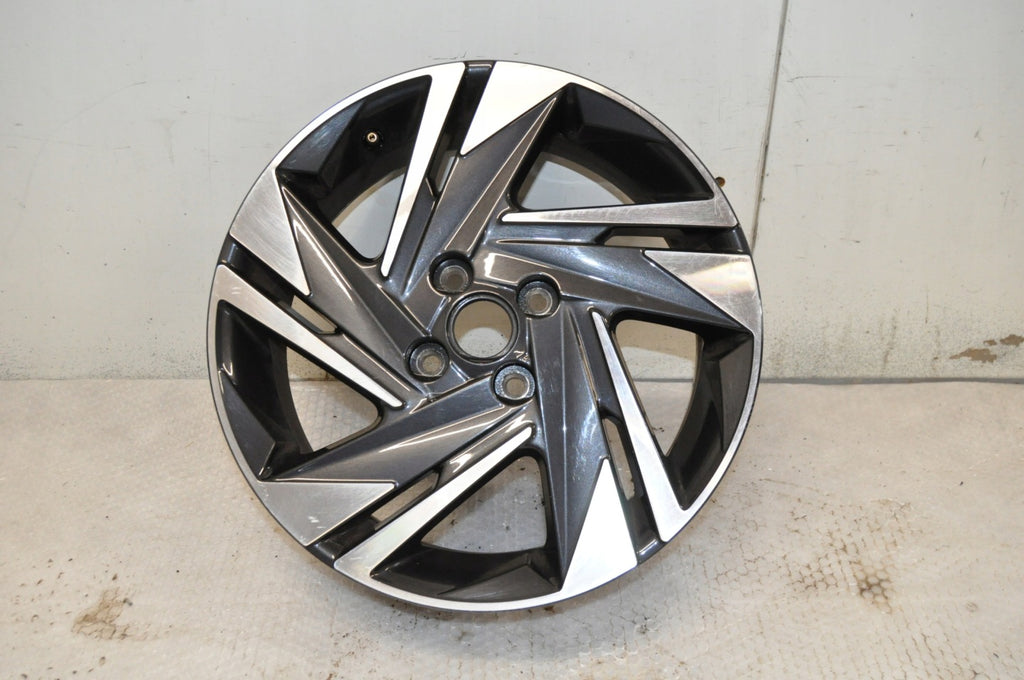 1x Alufelge 16 Zoll 6.0" 4x100 50ET Glanz 52910-Q0200 Hyundai Bayon Rim Wheel FEL9641757614gn