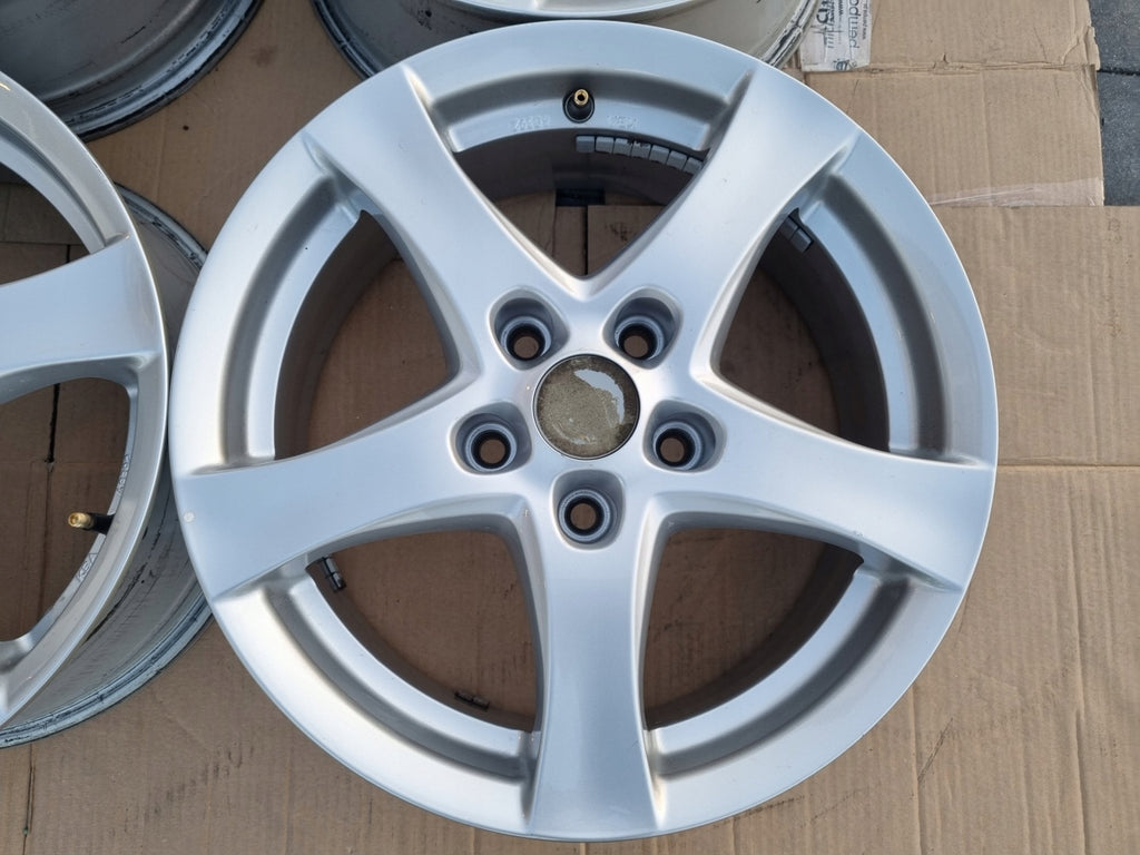 4x Alufelge 16 Zoll 6.5" 5x112 38ET Glanz Silber Audi I Rim Wheel FEL4654290343be