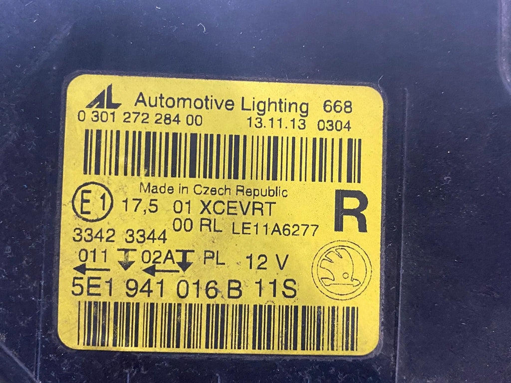 Frontscheinwerfer Skoda Octavia III 5E1941016 Xenon Rechts Headlight SCH4523832880ii
