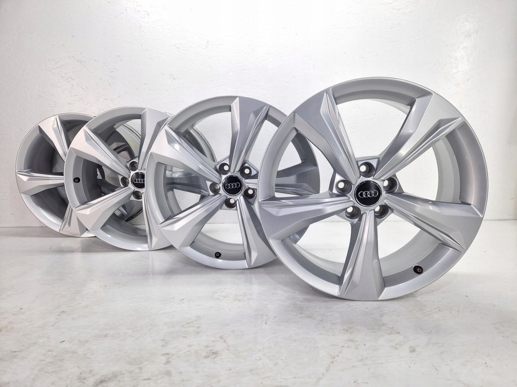 4x Alufelge 19 Zoll 7.0" 5x112 34ET Glanz Silber 80A601025K Audi Rim Wheel FEL7102472355sv