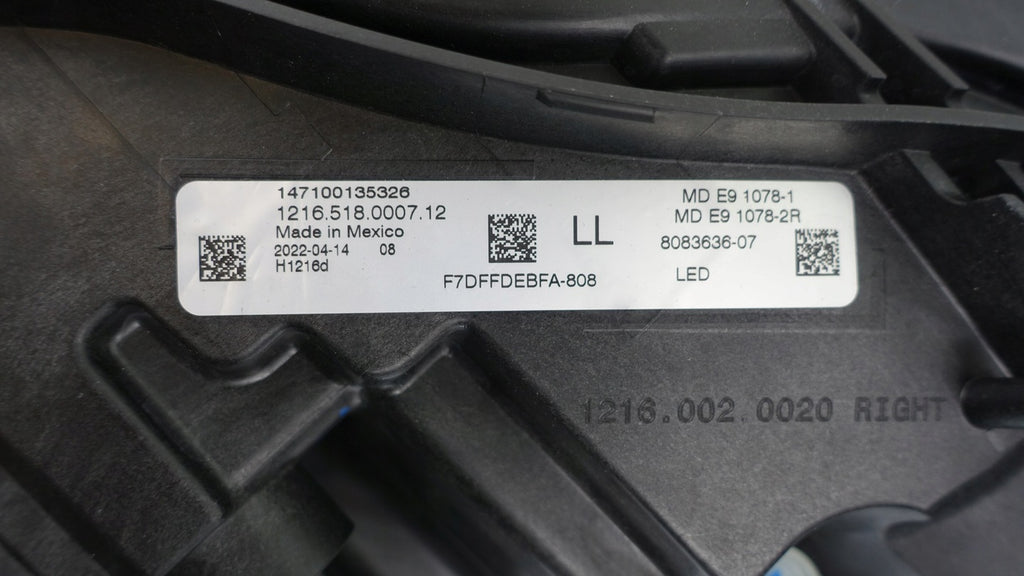 Frontscheinwerfer BMW 2 Coupe G42 8083636 LED Rechts Scheinwerfer Headlight SCH3010130423hi