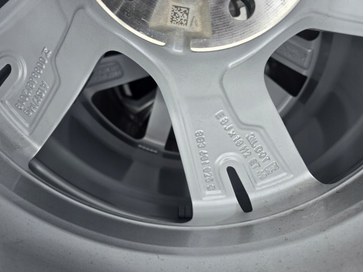 1x Alufelge 18 Zoll 8.0" 5x112 40ET 8B3601025C Audi Rim Wheel FEL3566114223ls