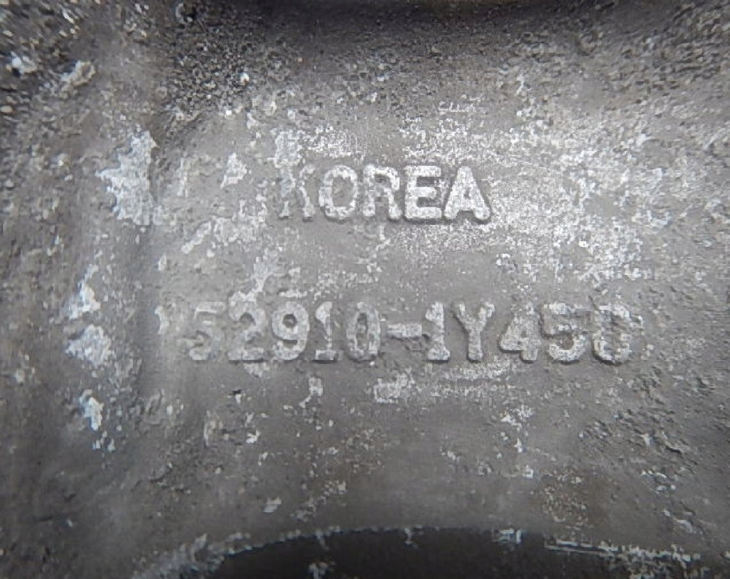 1x Alufelge 15 Zoll 5.5" 4x100 52ET Silber 52910-1Y450 Kia Picanto Rim Wheel FEL4459550501dv