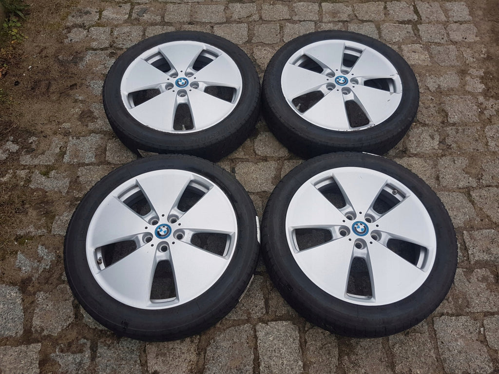 1x Alufelge 19 Zoll 5.0" 5x112 43ET Glanz Silber 6852053 BMW I3 Rim Wheel FEL2218520503ii