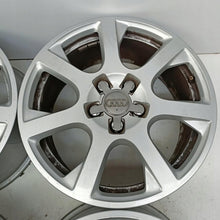 Laden Sie das Bild in den Galerie-Viewer, 4x Alufelge 17 Zoll 8.0" 5x112 39ET Glanz Silber 8R0601025 Audi Q5 Rim Wheel FEL1237915792oe