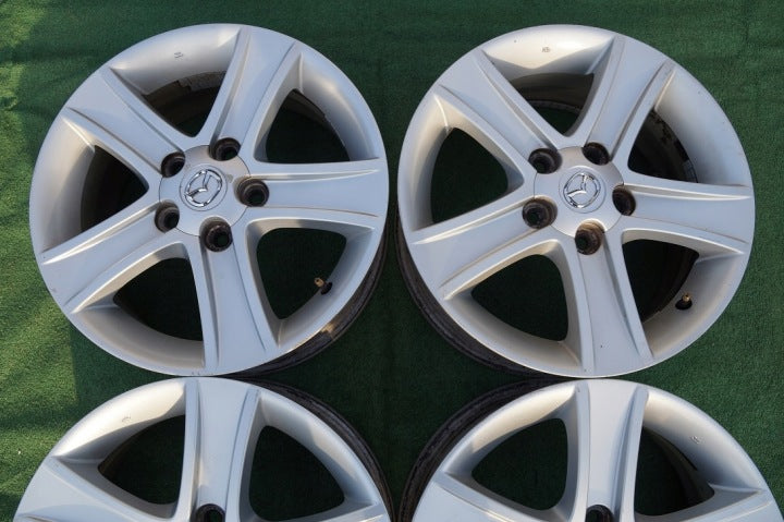 4x Alufelge 16 Zoll 7.0" 5x114.3 55ET 9965617060 Mazda 6 Rim Wheel FEL3496774473uw
